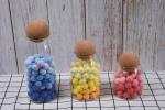 FSC Glass Jar Cork Ball Lid Airtightness Damp Proof
