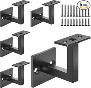 Quality Stair Railing Handrail Support Bracket Carbon Steel and Powder Coating for Stairway wholesale