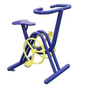 Quality 960mm Outdoor Leg Press Machine , Staticproof Outdoor Park Workout Equipment wholesale