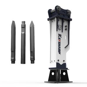 Quality SB50 SB81 Hydraulic Breaker Hammer For Excavators 25 Ton Through Bolts Diaphragm Rock wholesale