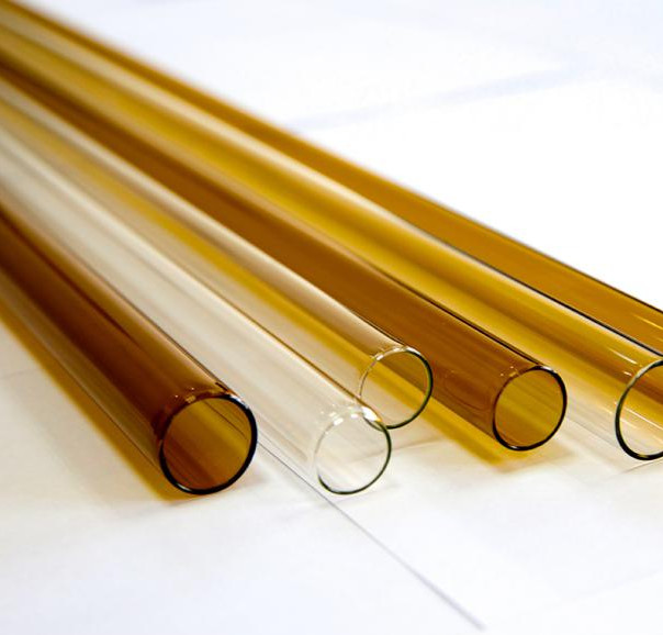 Hydrolytic Resistance 5.0 Borosilicate Glass Tube Clear Amber Glass Tube USP Type I