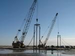 75W Electrical Vibroflot Machine Ground Improvement Foundation Construction