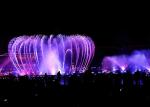 Programmable Music Dancing Fountain Stainless Steel 304 / 316 Material