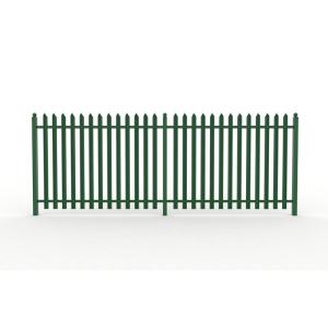 Quality Height 1800-3000mm Spearhead Tubular Steel Fence Pre Galvanized wholesale