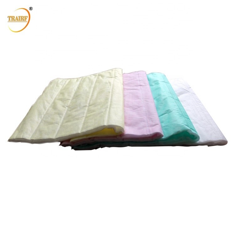 Non Woven Air Synthetic Pocket Bag Filter Medium Efficiency For Dust Collector