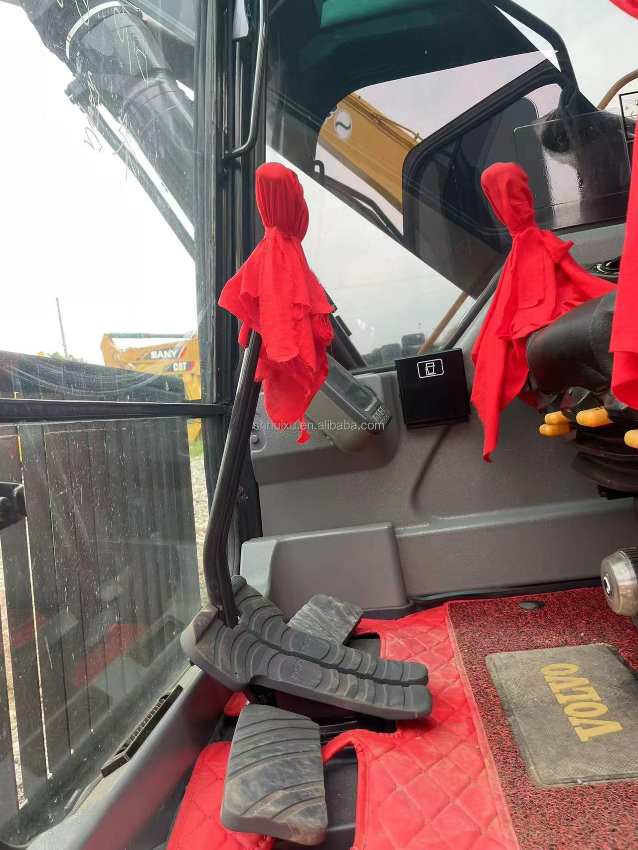 Used excavator Volvo EC210 digger used machinery 21 tons volvo excavator used second hand digger for sale