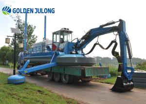 Quality 26 T Amphibious Multipurpose Dredger For Swamp Dredging Dredge Equipment wholesale