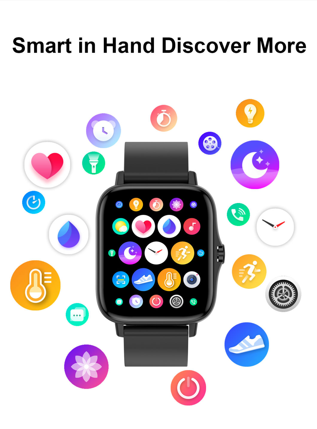 Smart Watch 2022 Bt Phone Call Android Ios T42z Smartwatch Body Temperature Blood Pressure Oxygen Heart Monitor Health Tracker