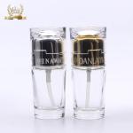 Free Samples Cosmetics Packaging 35ml Acrylic Cover Clear Liquid Foundation