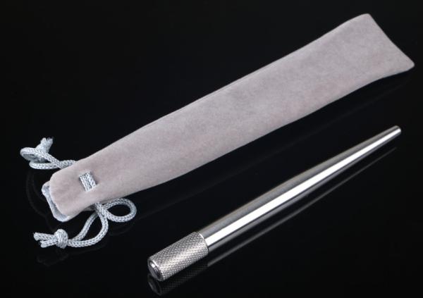 High Temperature Sterilization Microblading Pen / Manual Tattoo Pen With Cloth