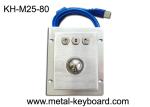IP65 Rated Computer Industrial Trackball Mouse , Stainless Steel Trackball