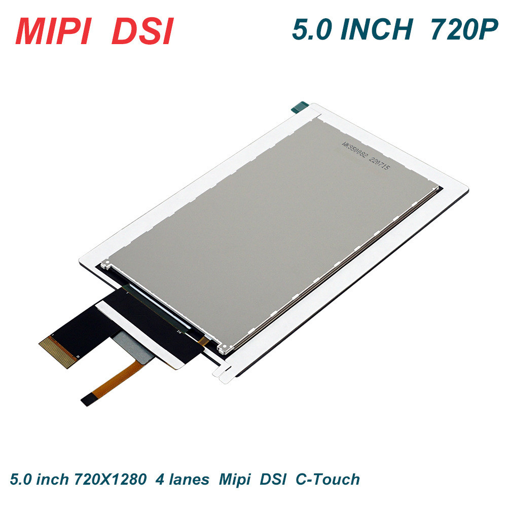 5 Inch TFT Display Module With Touch Panel , 720X1280 Resolution, 30PINS 4LINES MIPI