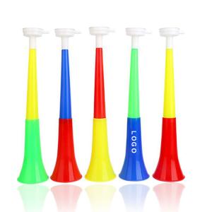 Quality Football Game Promotional Cheering Horn 37*7cm PP Logo Customized Sports Supplies wholesale