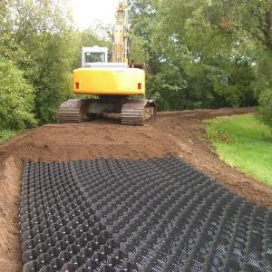 Quality Anti Deforming Geoweb HDPE Geocell Ground Enhancement Cellular System wholesale