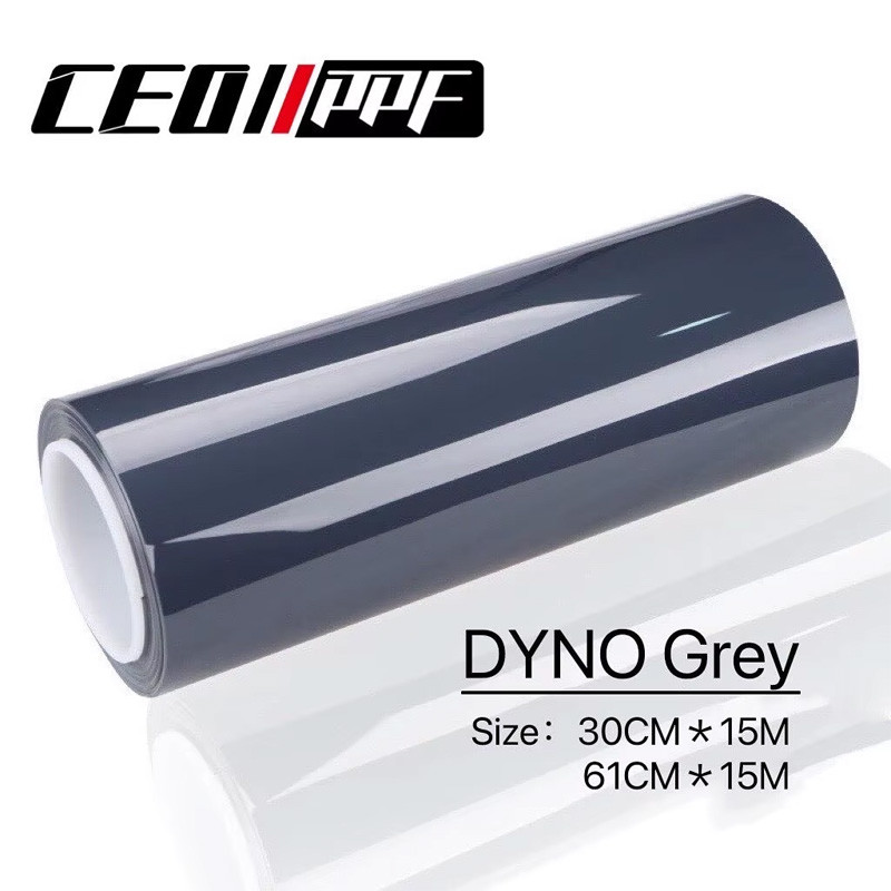 DYNO Series TPU 6.5mil 165.1 Micron 30cm X 15m Car Headlight Wrap