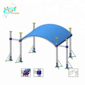 Quality 1m Aluminum Lighting Truss Arc Roof Exhibition Use wholesale