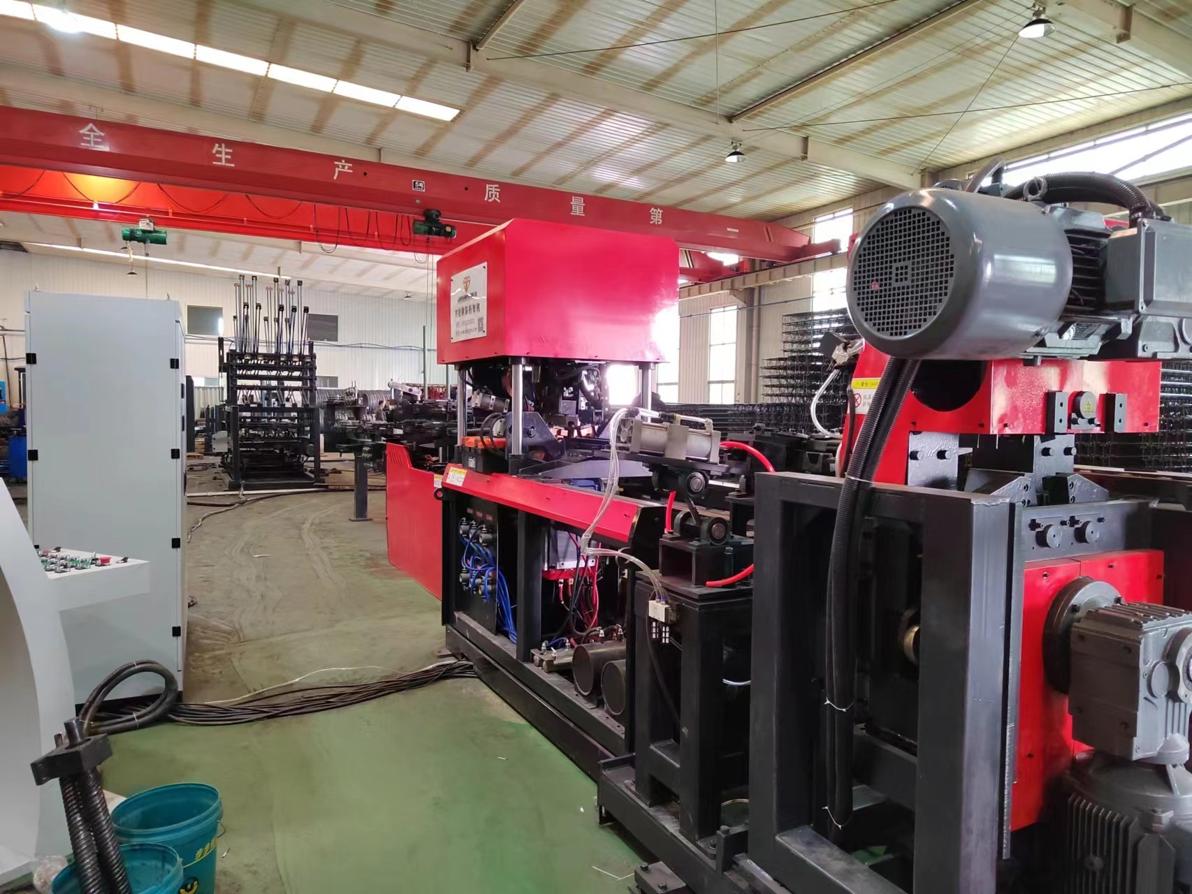 PLC Reinforcement welding machine F Grade Insulation