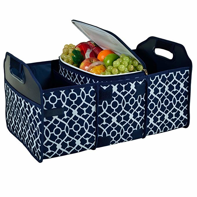 Stylish Car Trunk Organizer Bag / Auto Trunk Storage Containers Eco Friendly