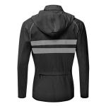 Reflective Windbreaker Style Jacket , Multi Pocket Jacket Breathable Skin