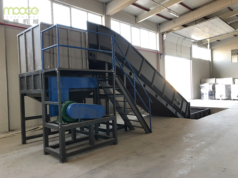 PET Bottles Bales Unpacking Machine