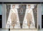 3.91mm Indoor Glass Transparent LED Video Wall 800w 1000x500mm