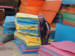 Automatic Waste Foam PE Recycling Machine / Plastic Recycling Machinery