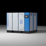 175hp 132kw Horizontal Two Stage Screw Air Compressor Permanent Magnet