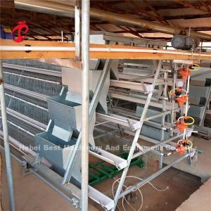 Quality Automatic Drinker Feeder Poultry Chicken Cages 10000 Egg Layer Ada wholesale