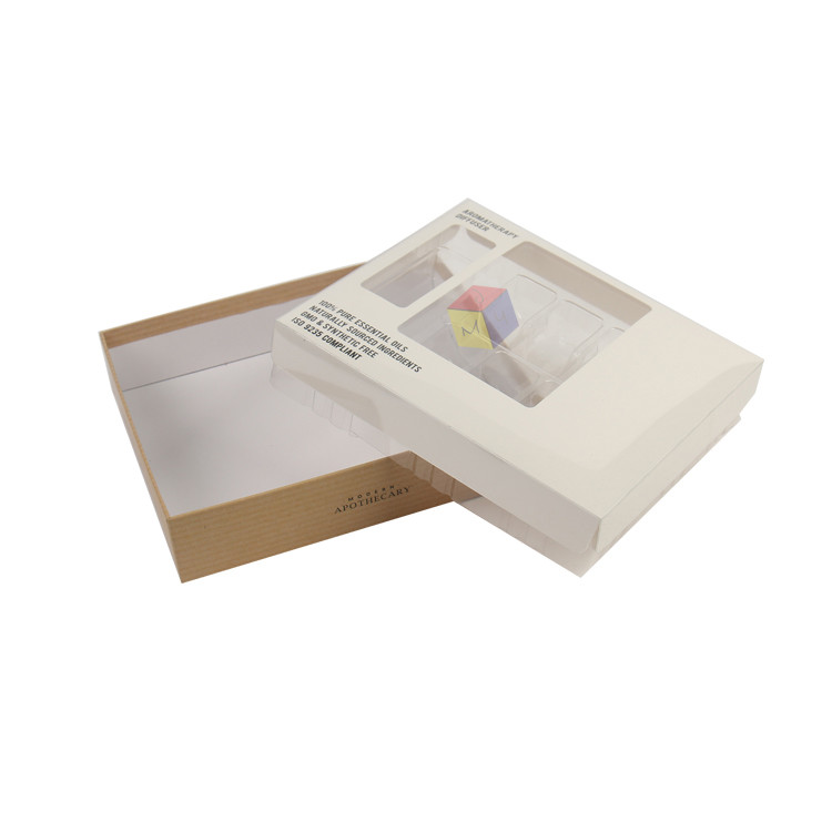 Rigid Cardboard Skincare Beauty Luxury Cosmetic Gift Paper Box Packaging With Insert Custom Design Logo