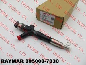 Quality DENSO Genuine common rail injector 095000-7030, 095000-7031 for TOYOTA 23670-39185, 23670-39186, 23670-30140 wholesale