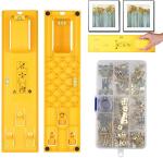 Sheet Metal Stamping Steel Small Sawtooth Nailess Silver Hardware Kit For Wood