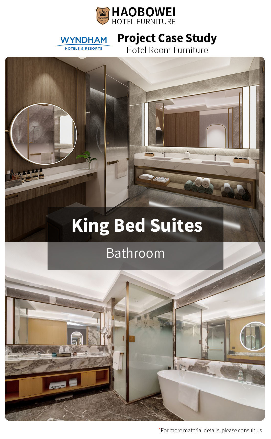 Wholesale 5 Star Business Hotel Furniture Luxury Style Source Factory Bedroom Set