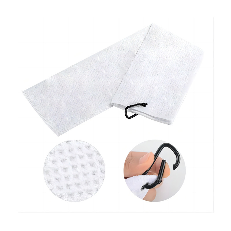 Embroidered Logo Microfiber Waffle Golf Towel Accepet OEM ODM