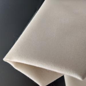Quality White Twill Nomex Aramid Fabric Flame Retardant Woven Material wholesale