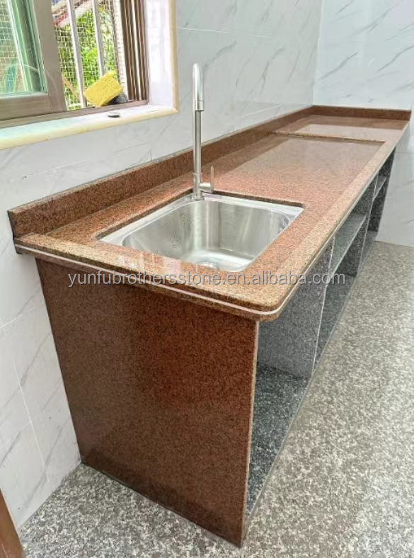 Chinese Granite Stone Cut-to-Size in Modern Luxury Style for Polished Kitchen Countertop
