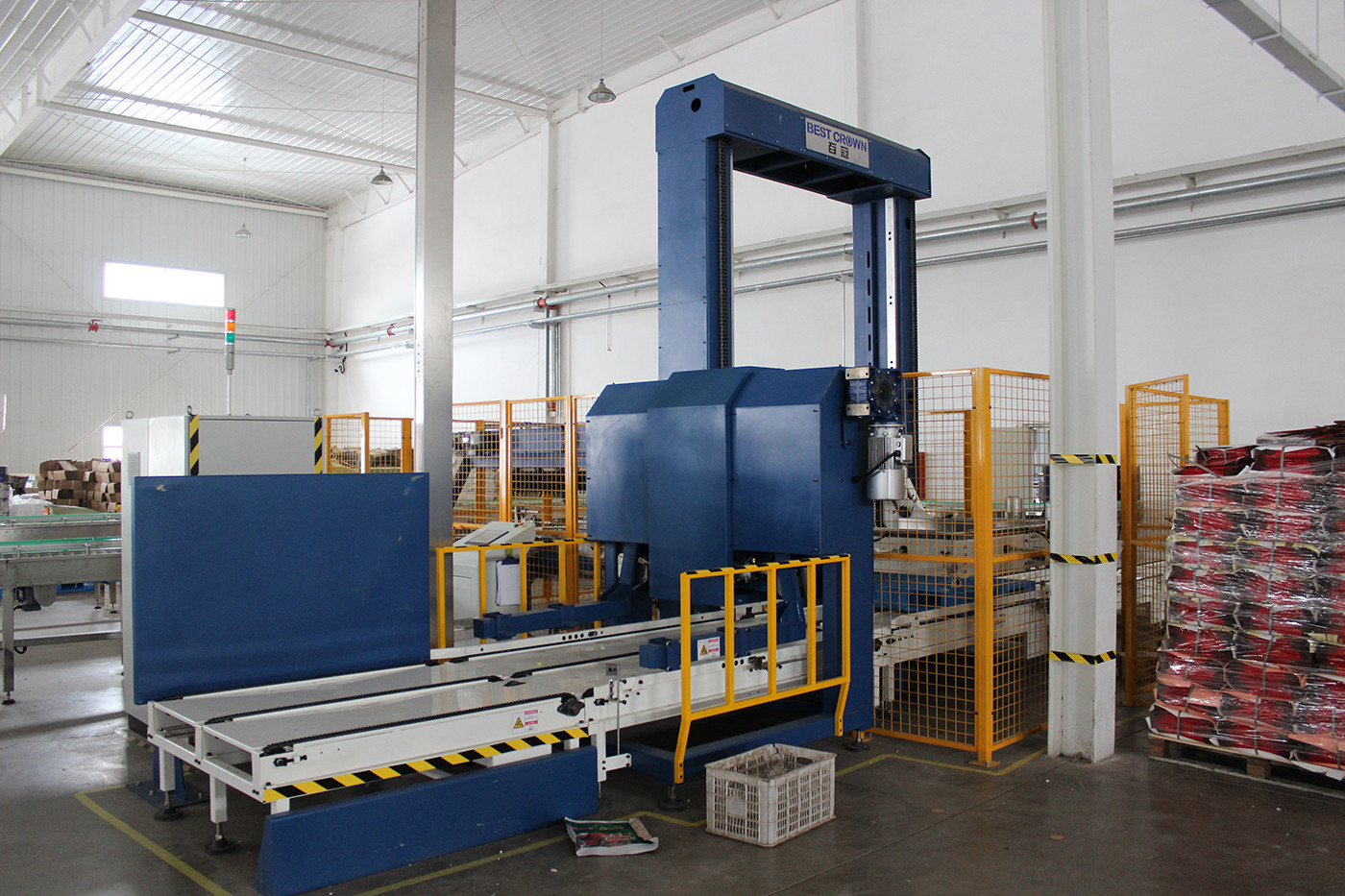 Easy Installation Industrial Automatic Palletizer Machine