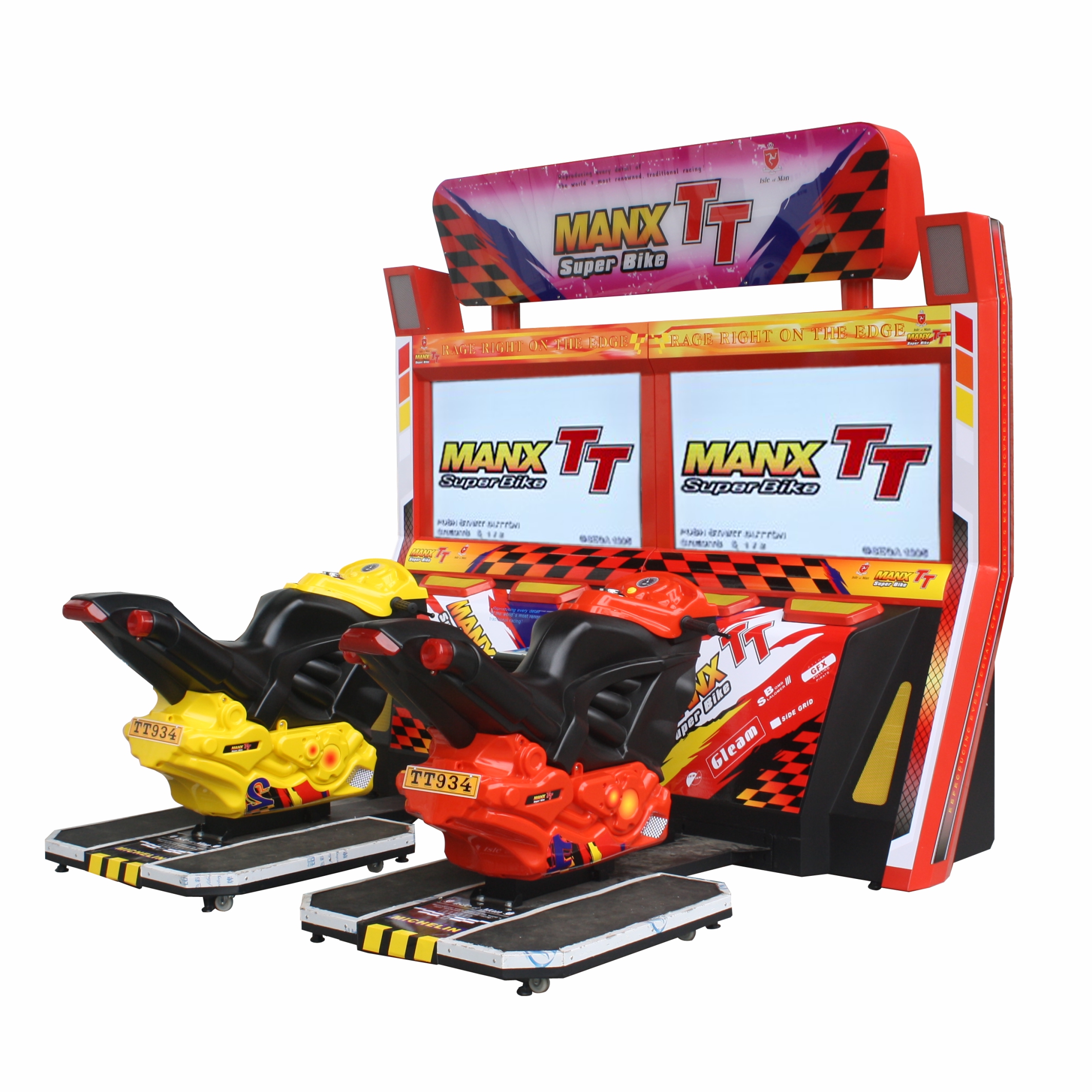 Plug Type US Plug Children Racing Amusement Game Machine with Coin Operated System
