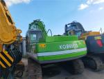 Used 20 Ton Kobelco Excavator Sk200, Secondhand Hydraulic Crawler Digger Sk200