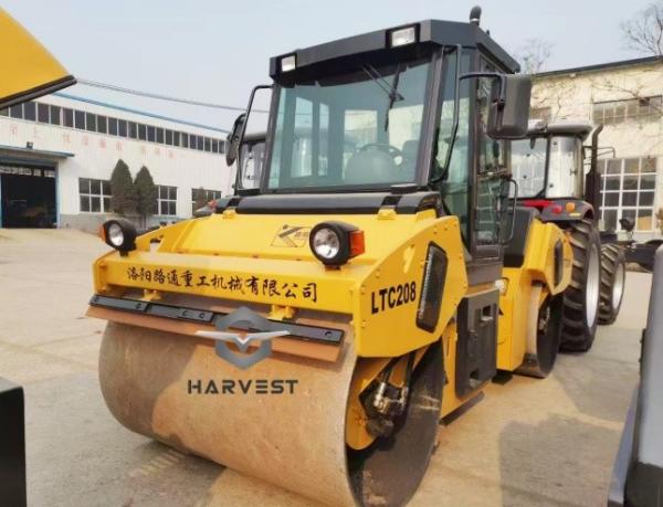 Cheap 8 Ton Double Drum Road Roller LTC208 with Cummins Engine Hot Sale In Angola for sale
