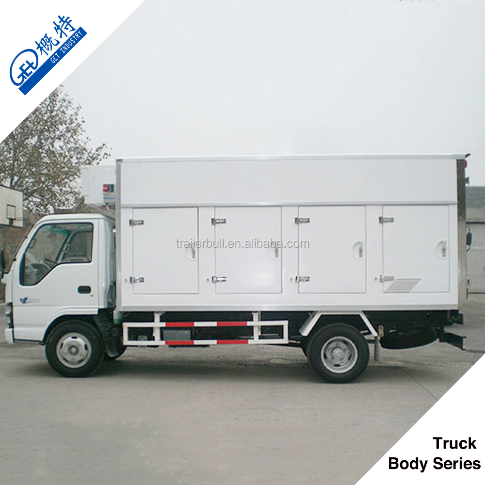 Max Payload 2T/Sqm 65mm FRP/PUR/FRP Side Walls for Overland Expedition Truck Camper Box