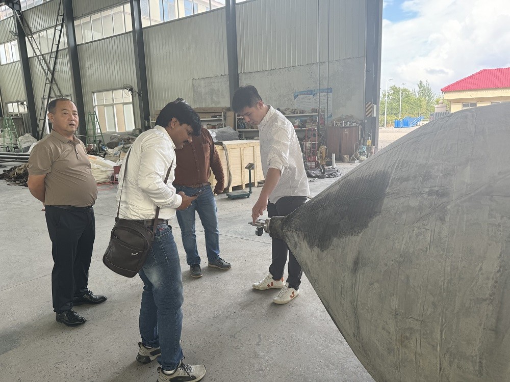 Natural Rubber Ship Launching Airbags For Marine
