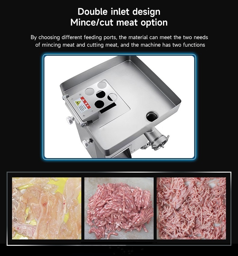 Factory Price Fresh Meat Processing Machinery Fresh Meat Mincing Cutting Machine