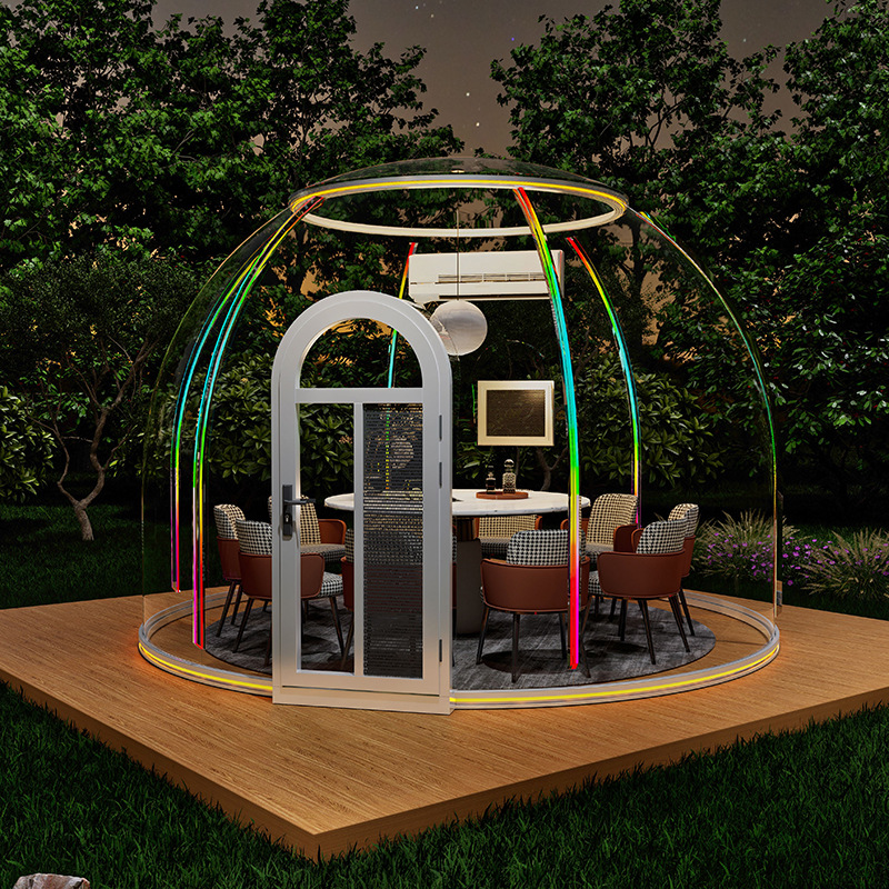 Spherical Homestay Hotel Outdoor Courtyard Terrace Large Tent Sunroom Holiday Leisure