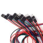 2pin 3pin 70cm Male And Female Dupont Jumper Cable Red Green blue