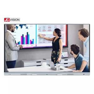 China JCVISION Interactive Flat Panel 86 Inch Smart Interactive Screen For School Conference on sale