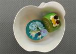 Apple Shape Melamine Dinnerware Bowl Diameter 15cm Weight 154g White Porcelain