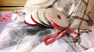 Quality Holiday Decoration 3/8 Inch 9.5mm Wide Plaid Ribbon wholesale