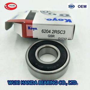 Quality KOYO Deep Groove Ball Bearing 6204 ZZCM 6204 2RSC3 Bearing wholesale