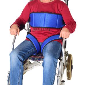 Quality Multi Color Wheelchair Accessories Fall Prevention Nylon Thigh Undershirt Seat Belt wholesale