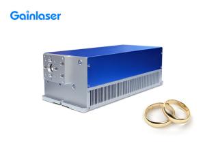 Quality Wood Plastic 30KHz UV Marking Engraving Machine 0.125mJ For Gobo Glass wholesale